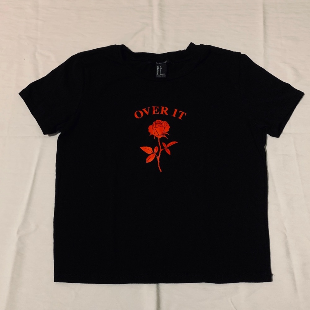Forever 21 cropped shirt